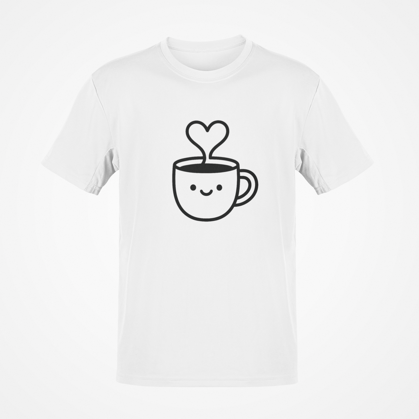 Herzchen Kaffee - Unisex T-Shirt